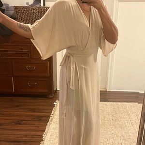 Reformation wrap dress